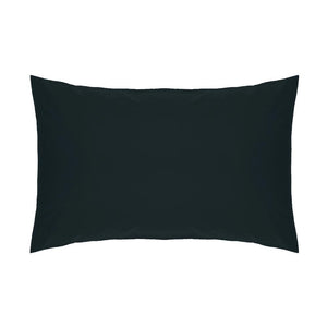 SIMON BAKER Bedroom & Bathroom Black Simon Baker T144 Polycotton 1 Piece Continental Pillow Cases (6977924137049)
