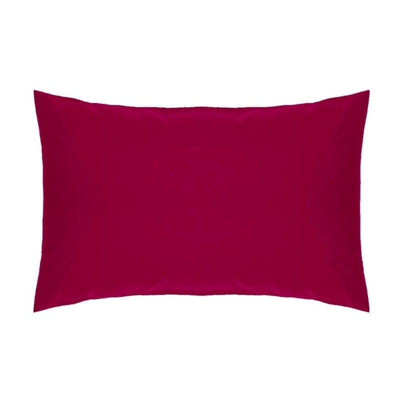 SIMON BAKER Bedroom & Bathroom Burgundy Simon Baker T144 Polycotton 1 Piece Continental Pillow Cases (6977924137049)