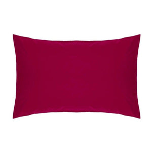 SIMON BAKER Bedroom & Bathroom Burgundy Simon Baker T144 Polycotton 1 Piece Continental Pillow Cases (6977924137049)
