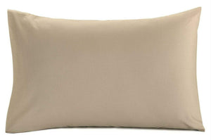SIMON BAKER Bedroom & Bathroom Cappuccino Simon Baker T144 Polycotton 1 Piece Continental Pillow Cases (6977924137049)