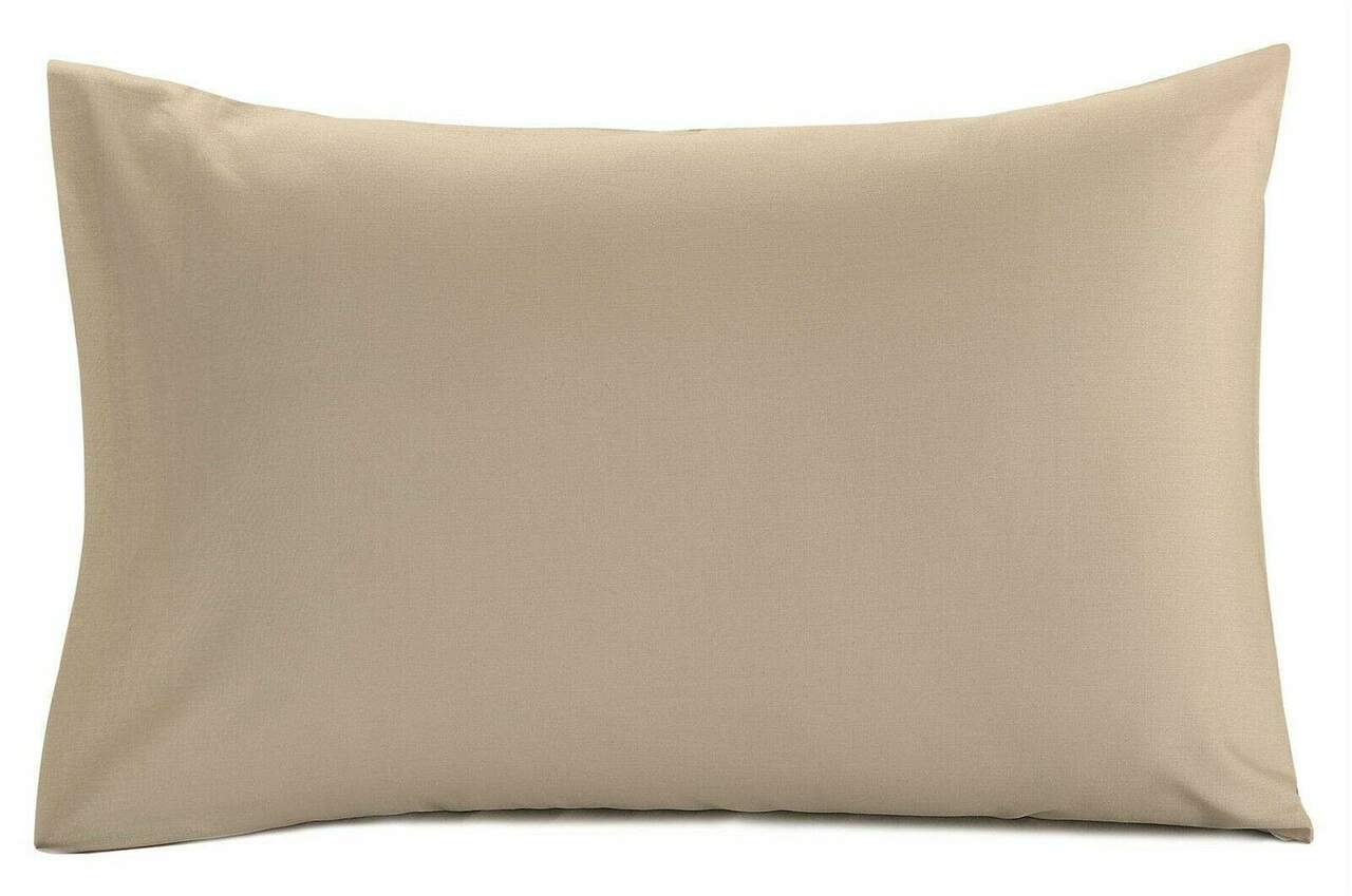 SIMON BAKER Bedroom & Bathroom Cappuccino Simon Baker T144 Polycotton 2 Piece Set Standard Pillow Cases (2061740802137)