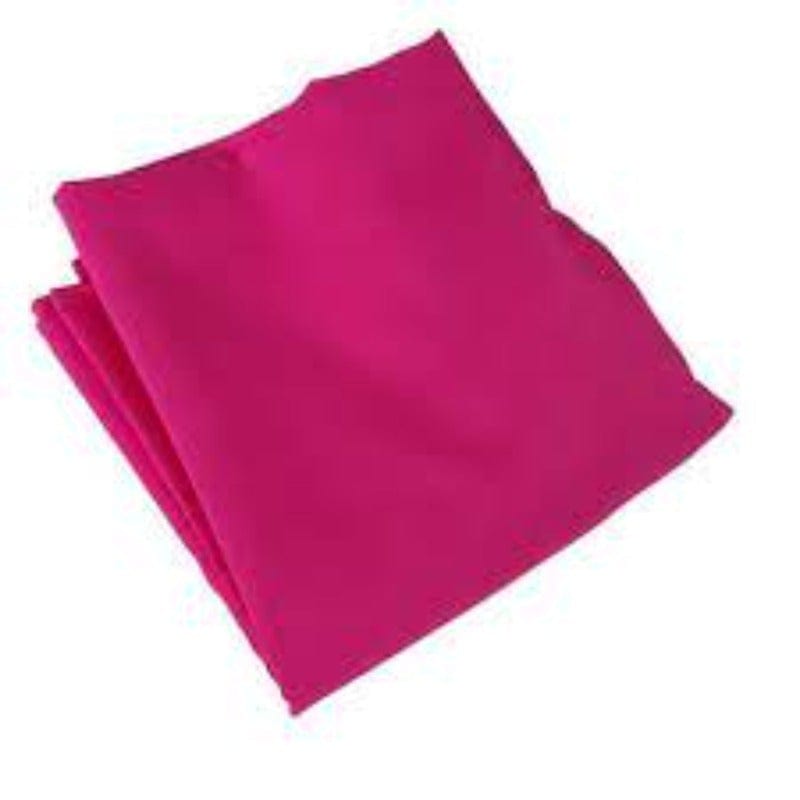SIMON BAKER FITTED SHEET Cerise Pink / Double Simon Baker T144 Polycotton Double Fitted Sheet (6976537821273)