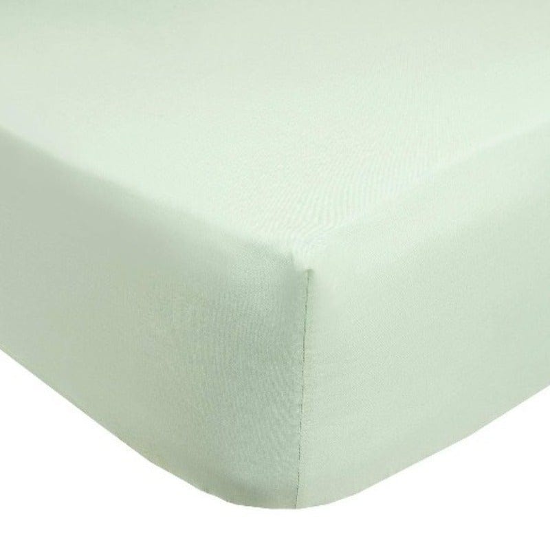 SIMON BAKER FITTED SHEET Willow / Double Simon Baker T144 Polycotton Double Fitted Sheet (6976537821273)