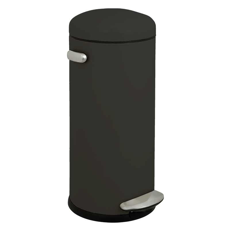 Simplehuman Decor Simple Human Retro Bin - Black (30L) (2061615136857)