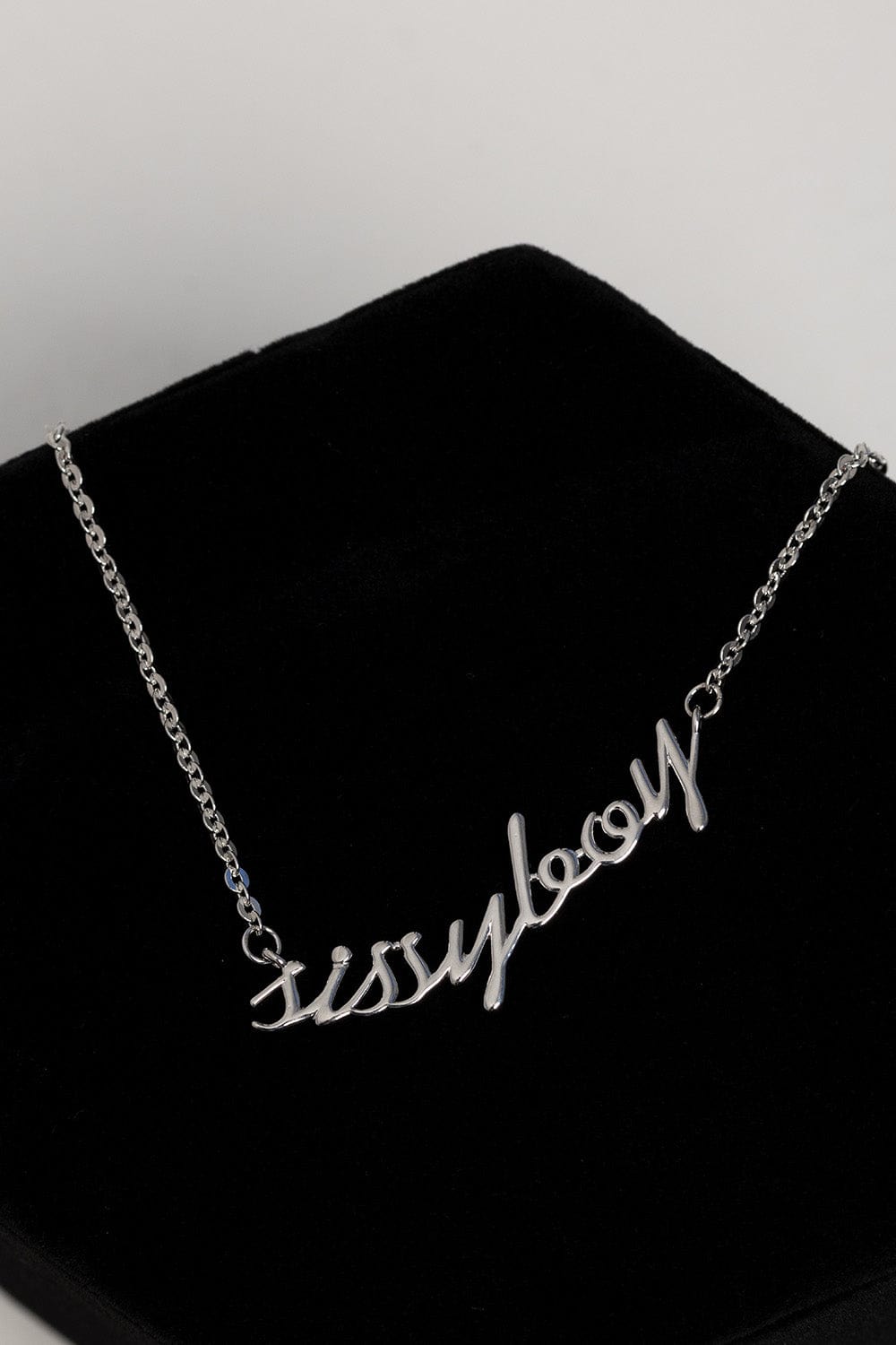 Sissy Boy Necklace SILVER Sissy Boy Necklace Silver (7180645335129)