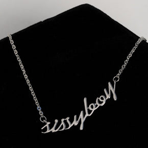 Sissy Boy Necklace SILVER Sissy Boy Necklace Silver (7180645335129)