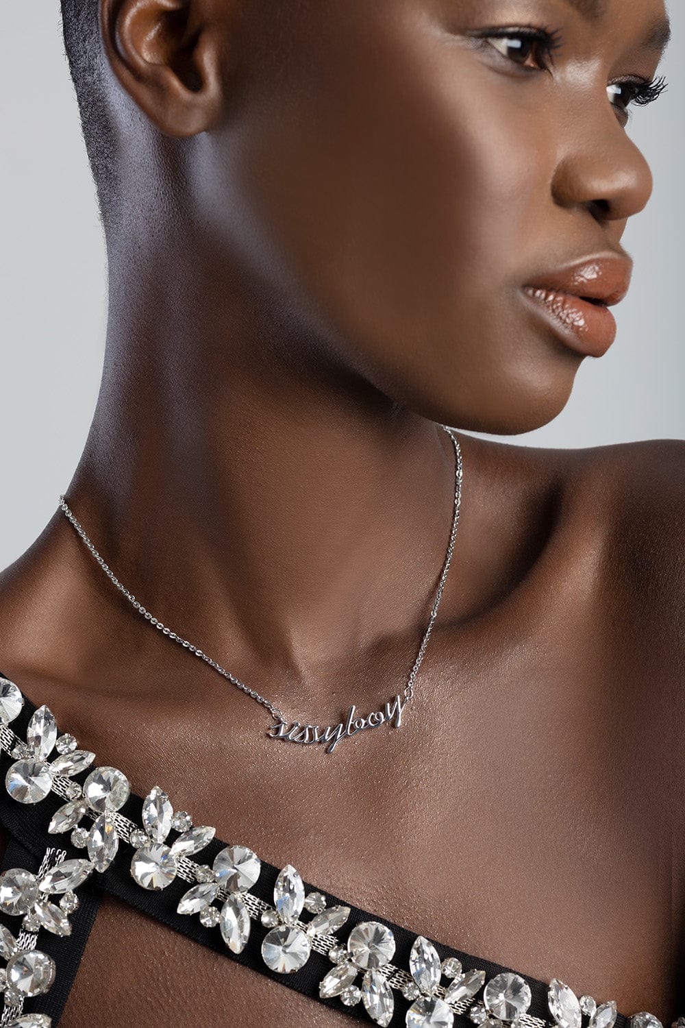 Sissy Boy Necklace SILVER Sissy Boy Necklace Silver (7180645335129)