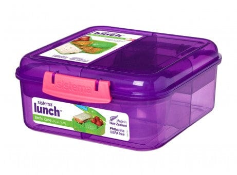 Sistema LUNCH BOX Sistema Bento Cube Trend 1.25 Litre 41885 (7043602808921)