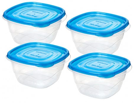 Sistema LUNCH BOX Sistema Deep Squares 4 Pack 1.2 Litre 54110 (4735921422425)