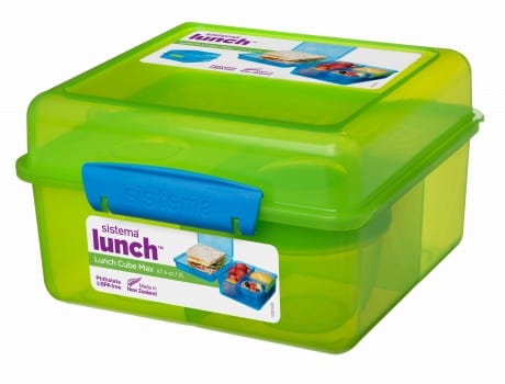 Sistema LUNCH BOX Sistema Lunch Cube Max with Yogurt Pot 2 Litre 41745 (7043600613465)