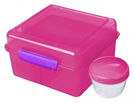 Sistema LUNCH BOX Sistema Lunch Cube Max with Yogurt Pot 2 Litre 41745 (7043600613465)