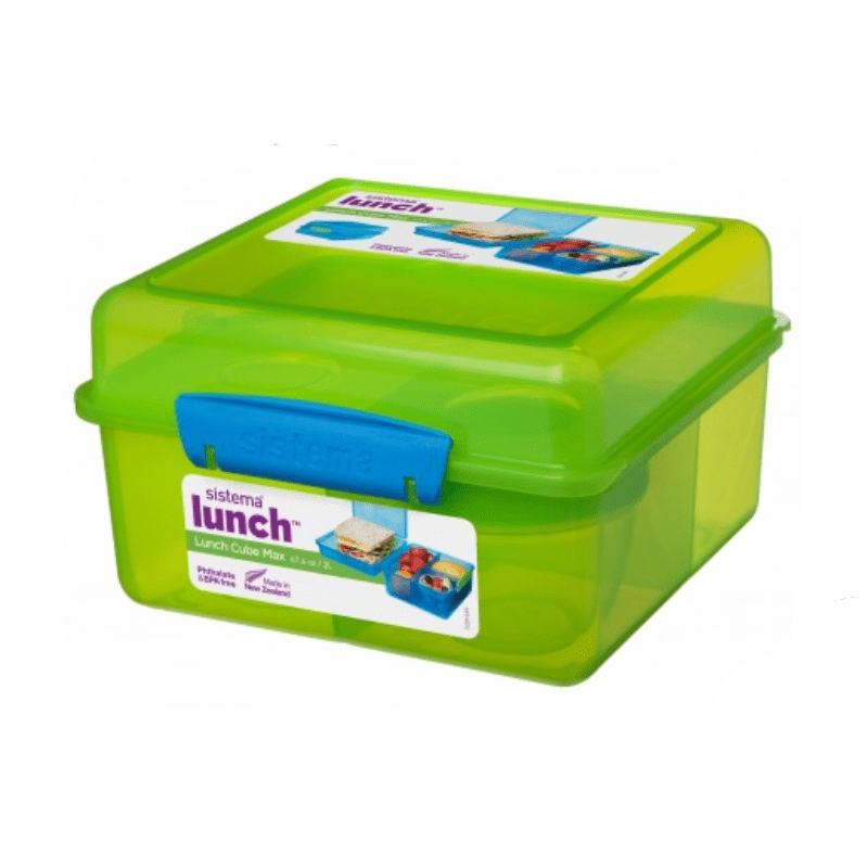Sistema LUNCH BOX Sistema Lunch Cube Max with Yogurt Pot 2 Litre 41745 (7043600613465)