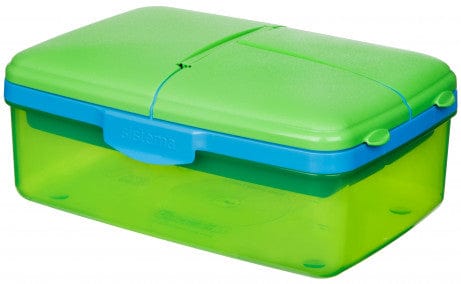SISTEMA LUNCH BOX Sistema Slimline Quaddie Lunch Box 1.5 Litre 3965 (4735489278041)