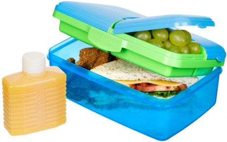 SISTEMA LUNCH BOX Sistema Slimline Quaddie Lunch Box 1.5 Litre 3965 (4735489278041)
