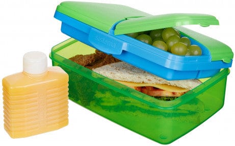SISTEMA LUNCH BOX Sistema Slimline Quaddie Lunch Box 1.5 Litre 3965 (4735489278041)