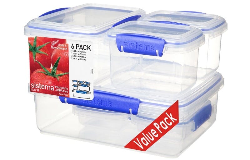 Sistema LUNCH BOX Sistema Starter Lunch Box 6 Pack 881760 (4735888097369)