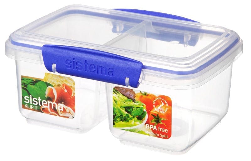 Sistema Sistema Medium Split Rectangular Lunch Box 835ml 1620 (4735827935321)