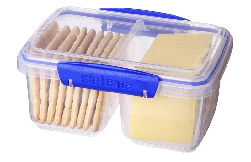 Sistema Sistema Medium Split Rectangular Lunch Box 835ml 1620 (4735827935321)