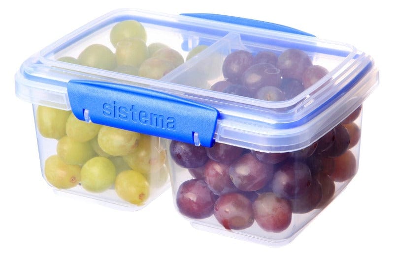 Sistema Sistema Medium Split Rectangular Lunch Box 835ml 1620 (4735827935321)