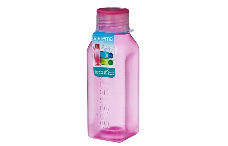 Sistema Sistema Small Square Water Bottle 475ML 870 (2061837860953)
