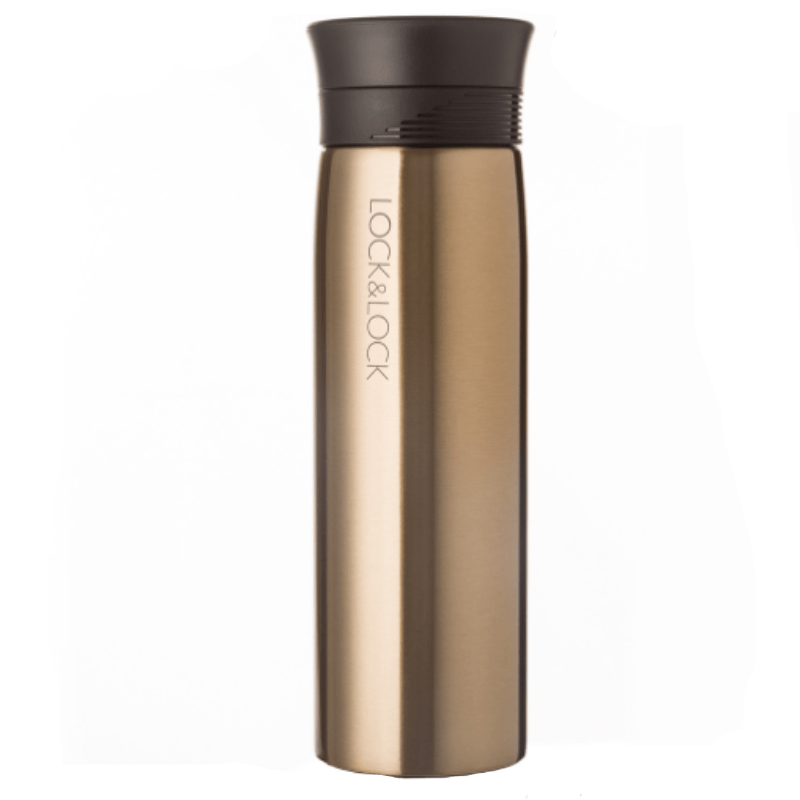 Sitarun FLASK BOTTLE Lock & Lock -Hot & Cool Line Tumbler 400ml Gold (7044860182617)