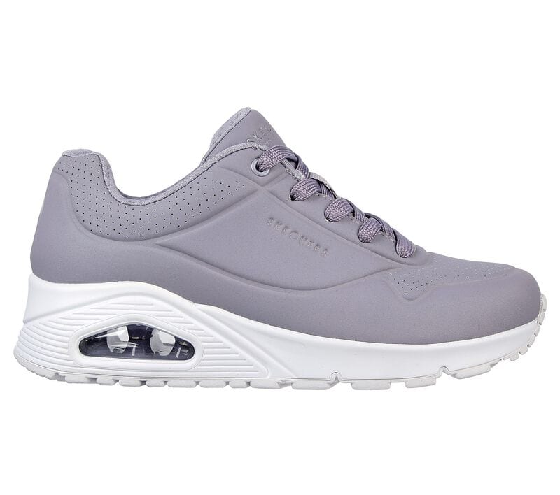 Skechers LADIES SNEAKER Size 3 Skechers Uno Tones Ladies Sneakers Purple (7140834377817)