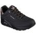 Skechers LADIES SNEAKER Skechers Uno Shimmer Away Ladies Sneakers Black (7140830838873)