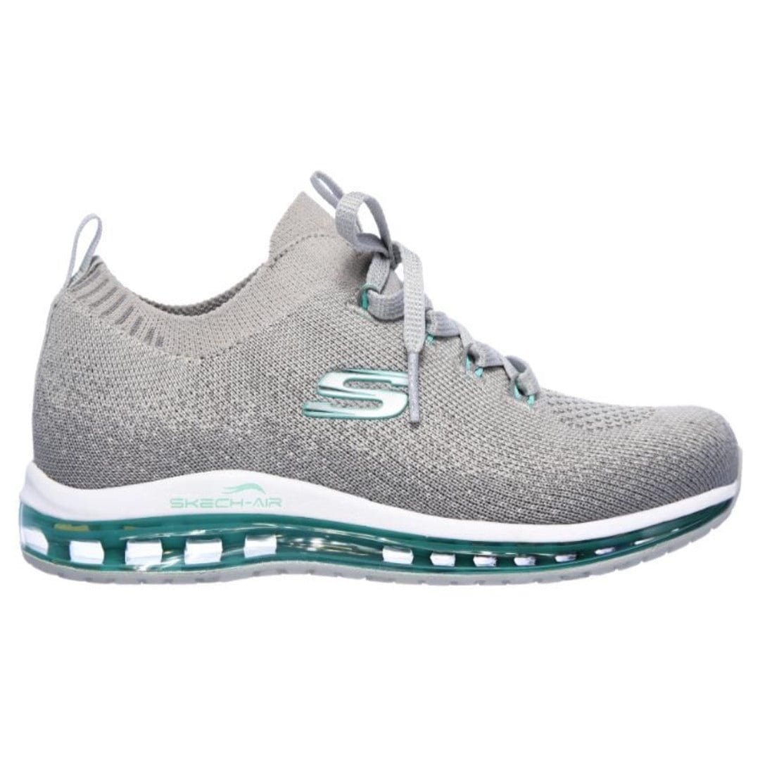 Skechers Sneakers Size 3 Skechers Air Element Sparkle Ave Gray/Mint (7161824575577)