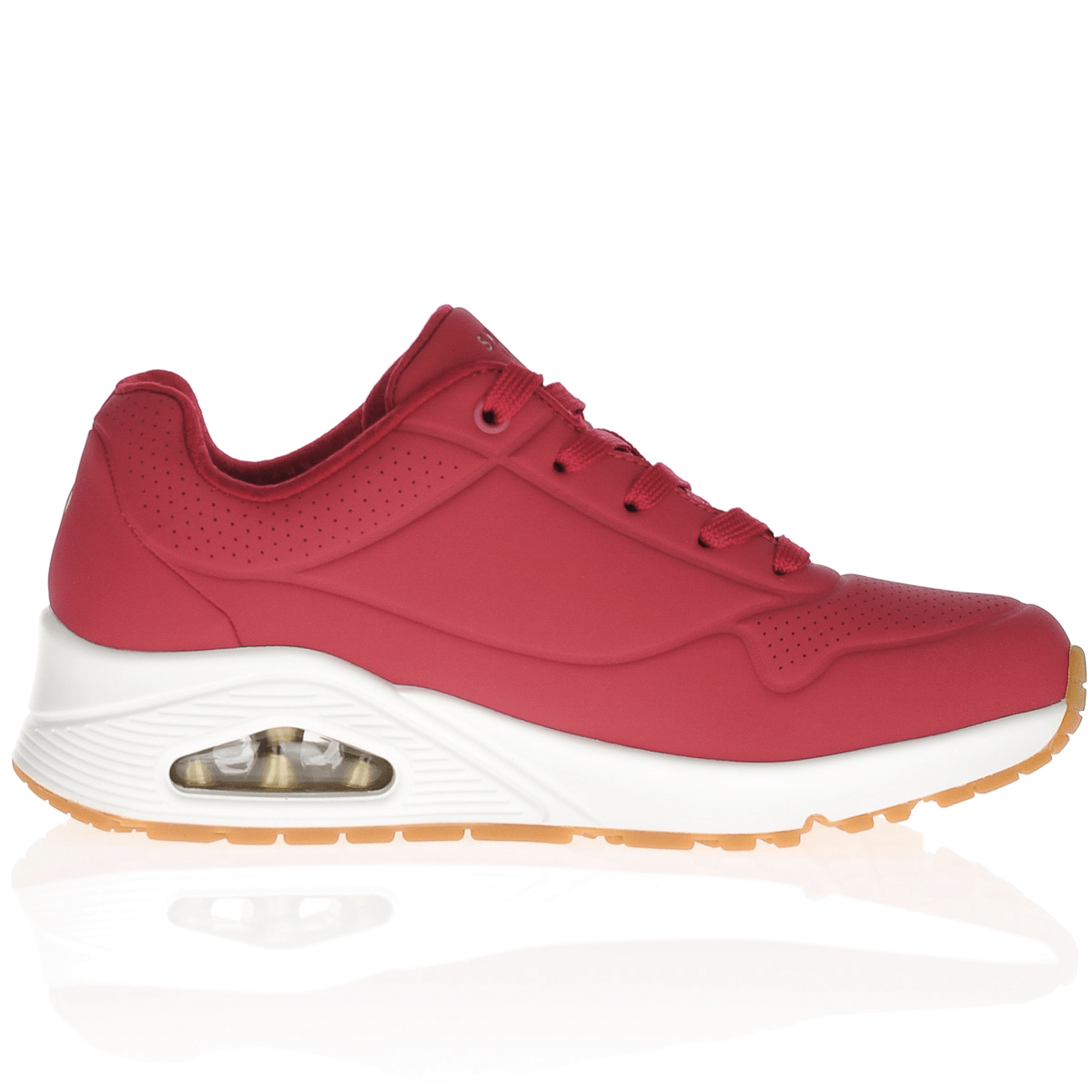 Skechers Sneakers Skechers Uno Stand On Air Dark Red (7157465743449)