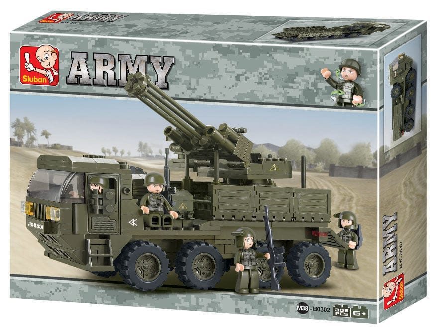 Sluban PUZZLE Sluban Army  Puzzle 306 Piece M38-B0302 (6998388834393)