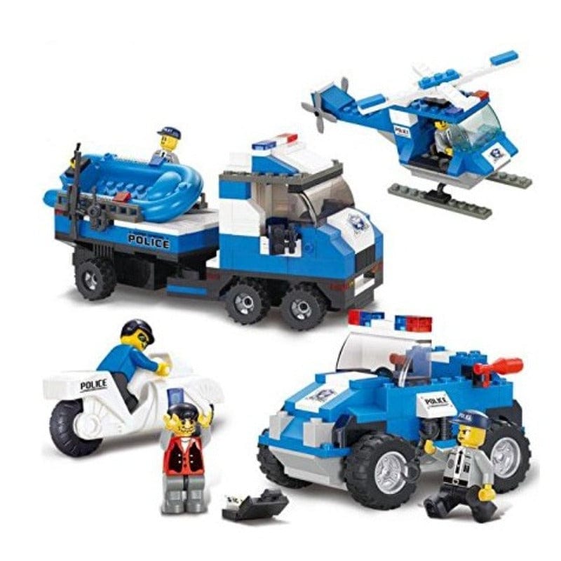 Sluban PUZZLE Sluban Police  Puzzle 403 Piece M38-B0190 (6998392701017)