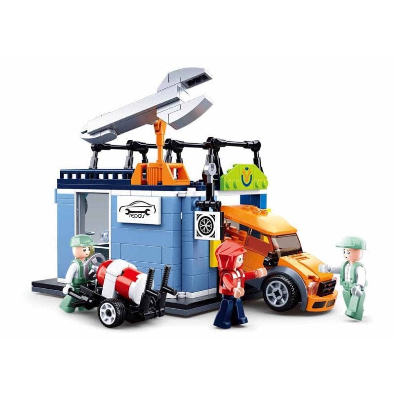Sluban PUZZLE Sluban Town City Scene Puzzle 340 Piece M38-B0759C (6998396960857)