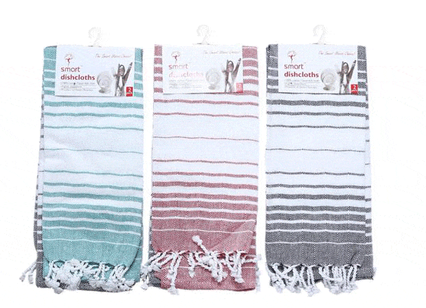 SMART Tassel Dish Cloth 2 Piece (4727288758361)