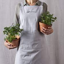 smeg Apron Smeg Apron Light Grey APR01LG (7018320134233)
