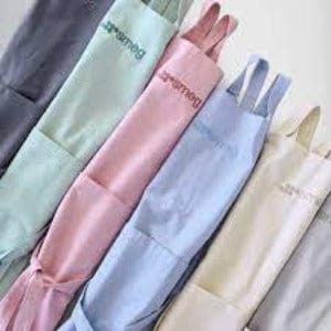 smeg Apron Smeg Apron Slate Grey APR01SG (7018325475417)