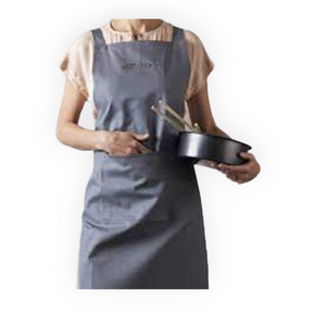 smeg Apron Smeg Apron Slate Grey APR01SG (7018325475417)