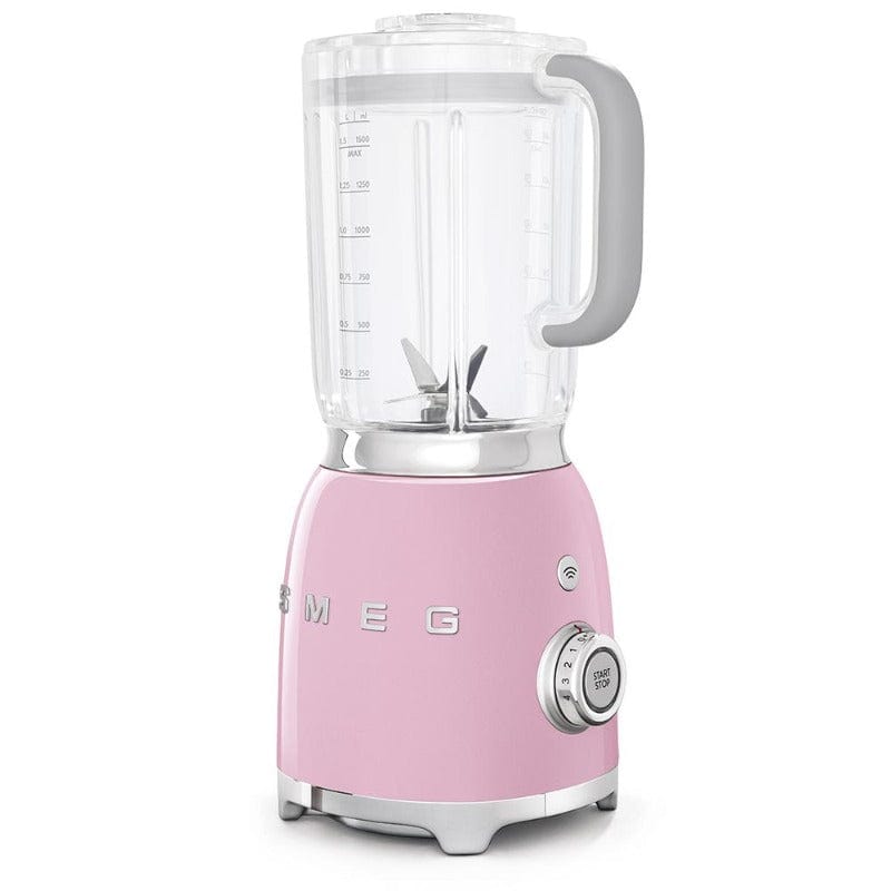 smeg blender Smeg Retro Style 1.5 Litre Jug Blender Pastel Pink BLF01PK (6924100763737)
