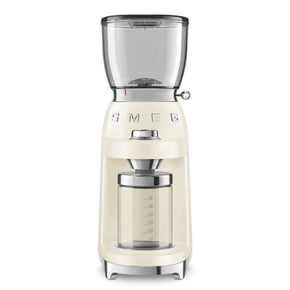 smeg COFFEE MACHINE Smeg 150W Retro Coffee Grinder Cream CGF01CR (7014865502297)