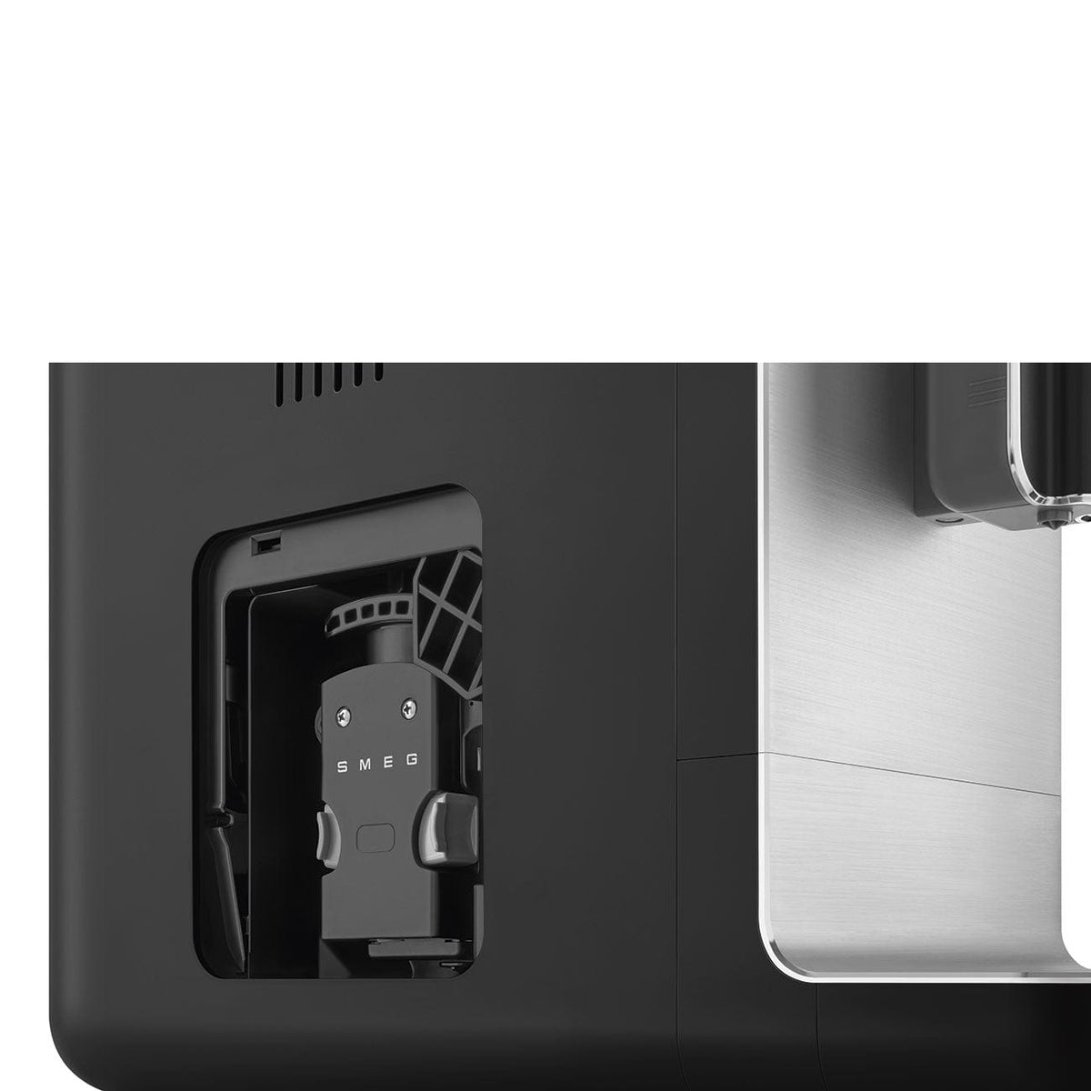smeg COFFEE MACHINE Smeg 50's Style Espresso Coffee Machine Black BCC02BLMEU (7000589074521)