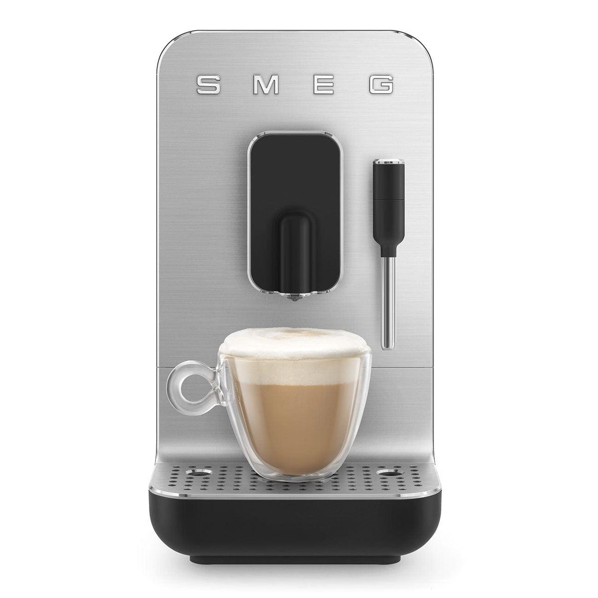 smeg COFFEE MACHINE Smeg 50's Style Espresso Coffee Machine Black BCC02BLMEU (7000589074521)