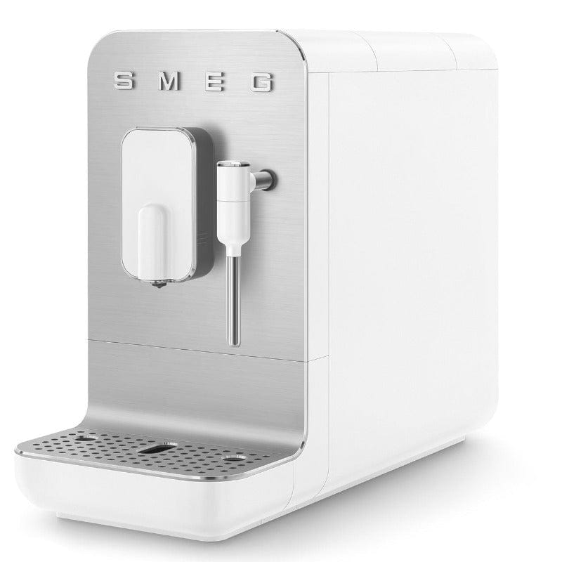 smeg COFFEE MACHINE Smeg 50's Style Espresso Coffee Machine White BCC02WHMEU (7000548835417)