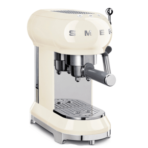 smeg COFFEE MACHINE Smeg 50's Style Espresso Manual Coffee Machine ECF01CRSA (7062022455385)