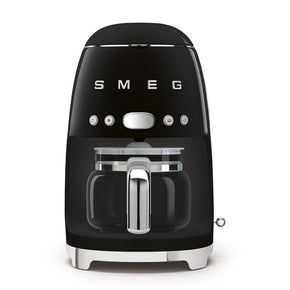 smeg COFFEE MACHINE Smeg Retro Drip Filter Coffee Machine Black DCF02BLSA (2061709869145)