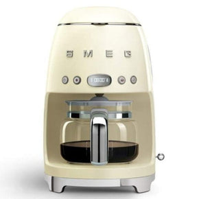 smeg COFFEE MACHINE Smeg Retro Drip Filter Coffee Machine Cream DCF02CRSA (6924062228569)