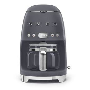 smeg COFFEE MACHINE Smeg Retro Drip Filter Coffee Machine Gray DCF02GRSA (7188386054233)