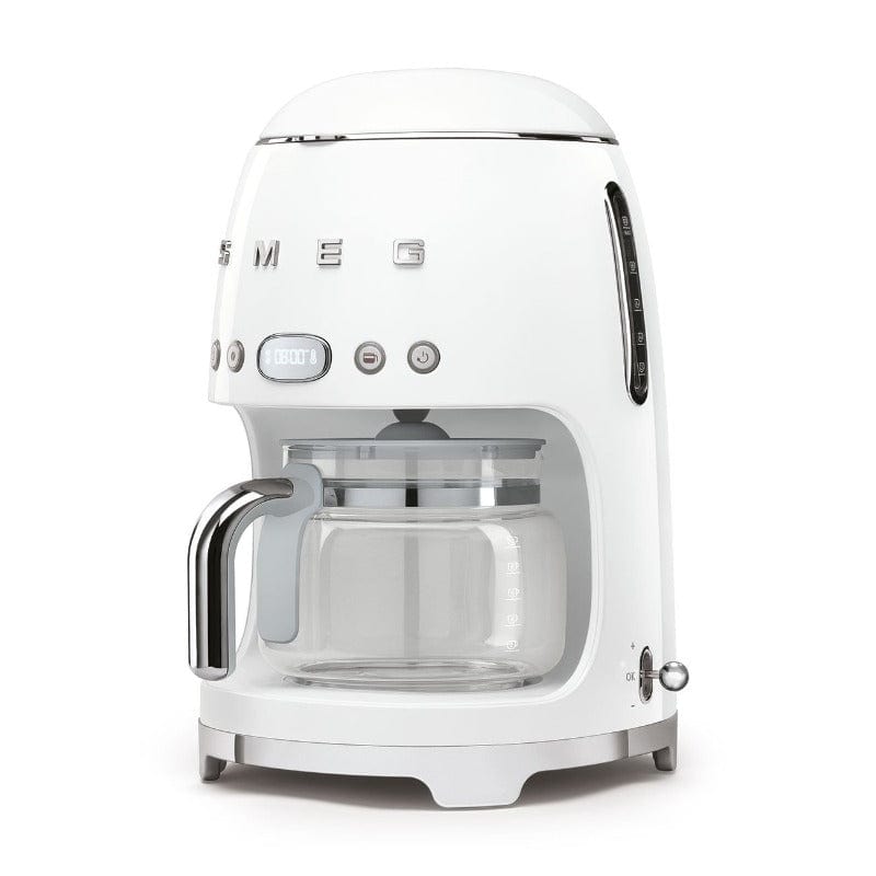 smeg COFFEE MACHINE Smeg Retro Drip Filter Coffee Machine-White DCF02WHSA (6924076875865)