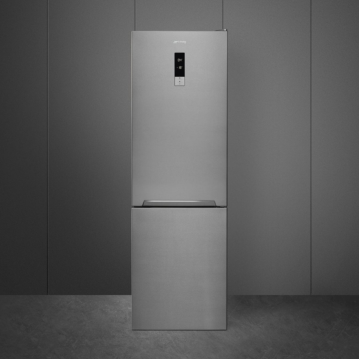 smeg Fridge/Freezer Smeg 230 Litre Stainless Steel Fridge FC18EN4AX (6984505327705)