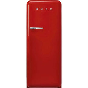 smeg Fridge Smeg 281L Retro Red Fridge - FAB28RRD5 (7152342499417)