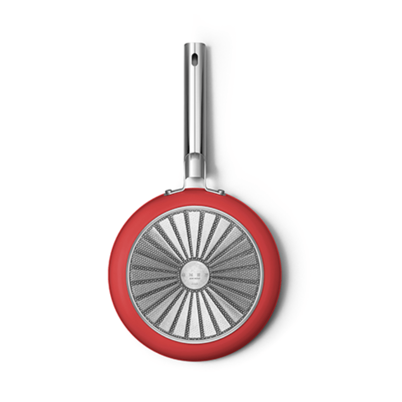 smeg FRYING PAN Smeg 26cm Frying Pan Red CKFF2601RDM (2061583581273)