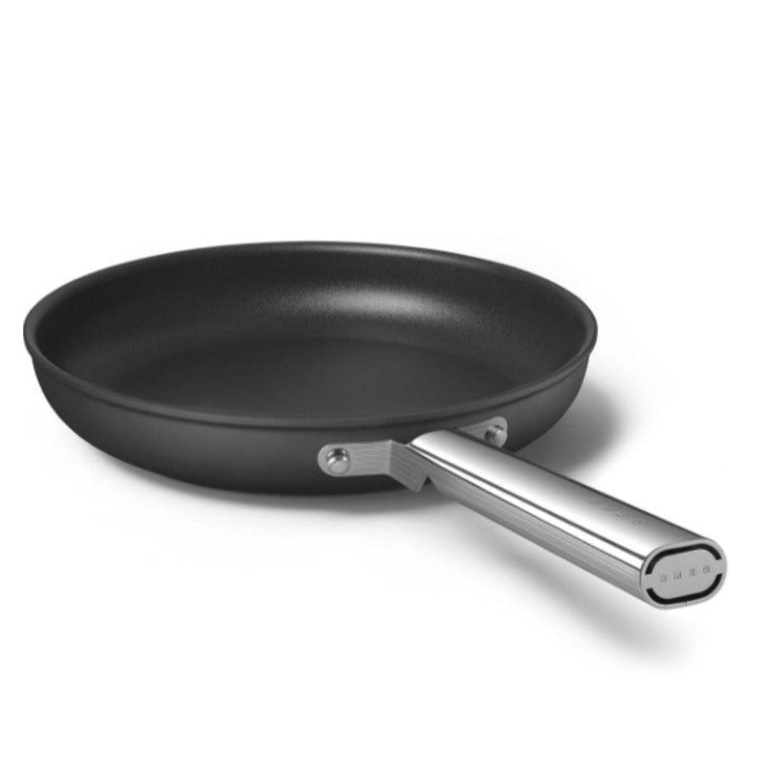smeg FRYING PAN Smeg 28cm Non Stick Frying Pan Black 50's Style CKFF2801BLM (2061583679577)